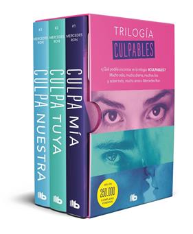 TRILOGÍA CULPABLES ( PACK: CULPA MÍA, CULPA TUYA , CULPA NUESTRA) | 9788413144375 | RON, MERCEDES