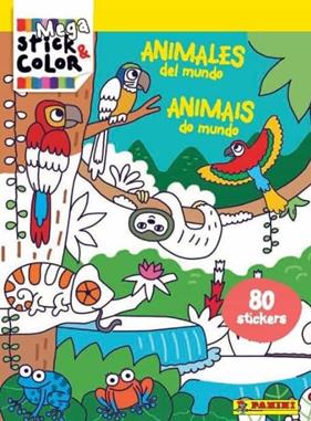 MEGA STICK COLOR : ANIMALES DEL MUNDO | 9788427871700 | VV.AA.