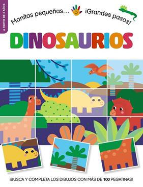 MANITAS PEQUEÑAS... ¡GRANDES PASOS! : DINOSAURIOS | 9788469642771 | STEMP, TONI