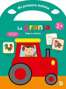 MI PRIMERA MALETA : LAGRANJA : PEGO Y COLOREO  | 9789403228747