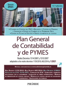 PLAN GENERAL DE CONTABILIDAD Y DE PYMES 2021 | 9788436844764