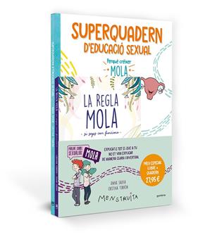 PACK APRÈN AMB MENSTRUITA ( LA REGLA MOLA + SUPERQUADERN D'EDUCACIÓ SEXUA L) | 9788419975065 | SALVIA, ANNA ; TORRÓN (MENSTRUITA), CRISTINA