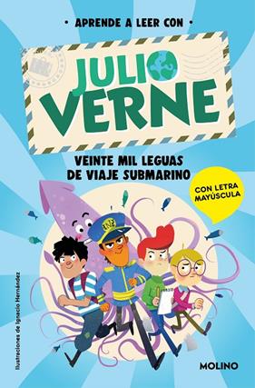 APRENDE A LEER CON JULIO VERNE 3 : VEINTE MIL LEGUAS DE VIAJE SUBMARINO | 9788427240469 | VERNE, JULIO ; GREEN, SHIA