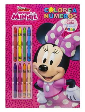 MINNIE :  COLOREA POR NÚMEROS CON CERAS | 9788410029552 | DISNEY