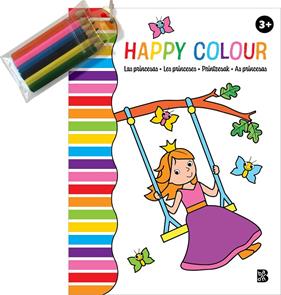 HAPPY COLOUR : LAS PRINCESAS | 9789403228921