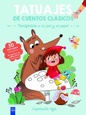 TATUAJES DE CUENTOS CLÁSICOS : CAPERUCITA ROJA | 9788408295884