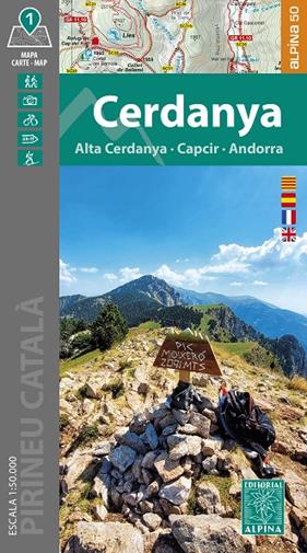 CERDANYA : ALTA CERDANYA ; CAPCIR ; ANDORRA 1:50.000 | 9788470111914