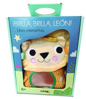 BRILLA, BRILLA, LEÓN! : LIBRO INTERACTIVO PARA BEBÉS | 9788468363233