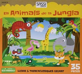 ANIMALS DE LA JUNGLA, ELS (PUZZLE 60 PECES + LLIBRE) | 9789461887610 | MILLER, SIMON
