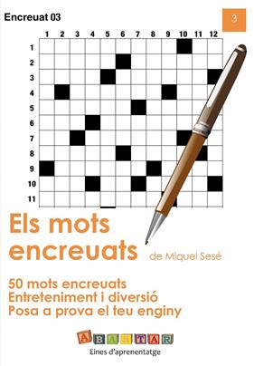 MOTS ENCREUATS DE MIQUEL SESÉ, 3, ELS | 9791399250633 | SESÉ, MIQUEL