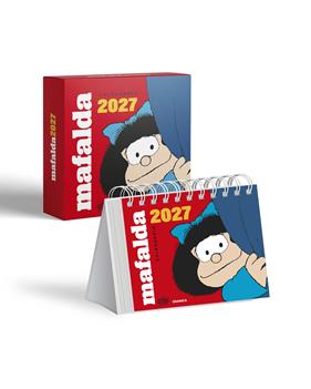 CALENDARI 2027 : MAFALDA SOBRETAULA CAIXA VERMELL | 9786316693921 | QUINO