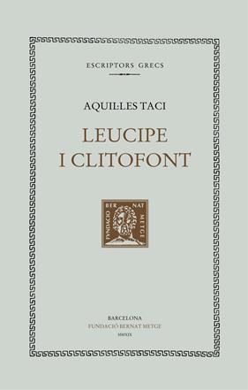 LEUCIPE I CLITOFONT | 9788498593389 | AQUIL·LES TACIT