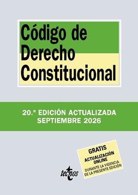 CÓDIGO DE DERECHO CONSTITUCIONAL ( 09/2026 ) | 9788430994472