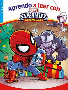 APRENDO A LEER CON SUPER HERO MARVEL (NIVELL 4) | 9788417630430 | MARVEL,