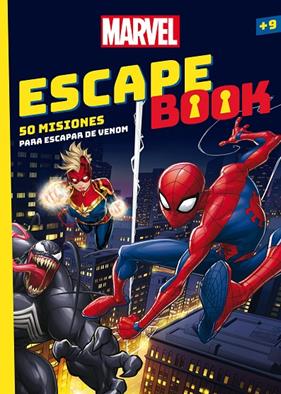 MARVEL ESCAPE BOOK : 50 MISIONES PARA ESCAPAR DE VENON | 9788418610158