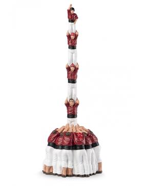 FIGURA GOMA : FESTIARI COLLA JOVE DELS CASTELLERS DE SITGES (GRANAT) | FESTIARI00028