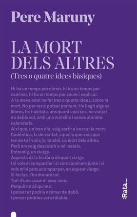 MORT DELS ALTRES, LA | 9788416738618 | MARUNY, PERE