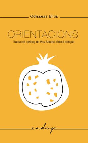 ORIENTACIONS (CATALÀ-GREC) | 9788412455717 | ELITIS, ODISSEAS