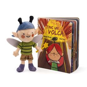 PACK TINC UN VOLCÀ : LLIBRE + PELUIX | 9788419747709 | TIRADO, MÍRIAM ; TURU, JOAN