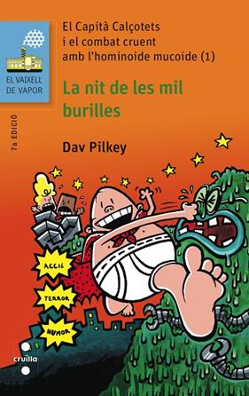 NIT DE LES MIL BURILLES, LA (COMBAT CRUENT AMB L'HOMINOIDE MUCOIDE 1) | 9788466139465 | PILKEY, DAV