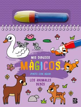 PINTO CON AGUA : LOS ANIMALES BEBÉS | 9789403236230
