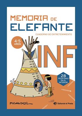 MEMORIA DE ELEFANTE INFANTI L: CUADERNO DE VACACIONES 4-5 AÑOS | 9788419898586 | MARTÍNEZ PICANYOL, JOSEP LLUÍS