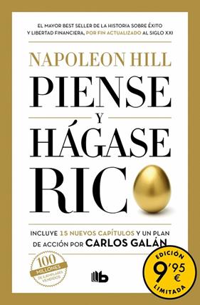 PIENSE Y HÁGASE RICO (CAMPAÑA DE VERANO EDICIÓN LIMITADA) | 9788413148090 | HILL, NAPOLEON ; GALÁN, CARLOS