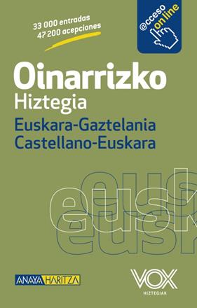 DICCIONARI EUSKERA - CASTELLÀ / CASTELLÀ - EUSKERA | 9788499741363 | VOX EDITORIAL