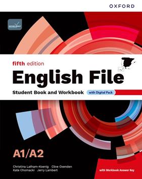 ENGLISH FILE 5TH EDITION A1/A2. STUDENT'S BOOK AND WORKBOOK AND DIGITAL WITH KEY | 9780194148030