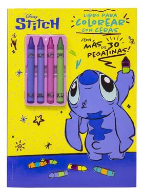 STITCH : LIBRO PARA COLOREAR CON CERAS | 9791387526962