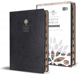 BIBLIA REINA VALERA 1960 LETRA GRANDE SÍMIL PIEL NEGRO | 9781644732168