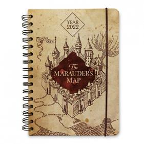 AGENDA 2022 HARRY POTTER THE MARAUDER'S MAP | 8435497259259