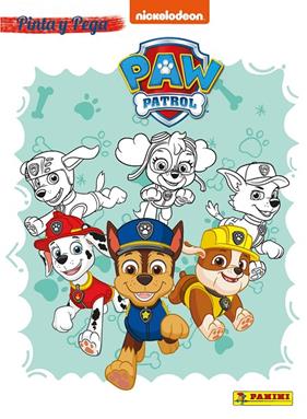 PINTA Y PEGA PAW PATROL | 9788427872103