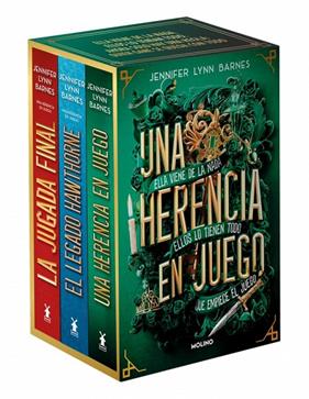 PACK : UNA HERENCIA EN JUEGO ; LEGADO HAWTHORNE ; JUGADA FINAL | 9788427246058 | BARNES, JENNIFER LYNN