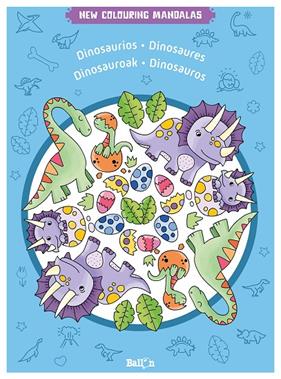 NEW COLOURING MANDALAS : DINOSAURIOS | 9789403225807