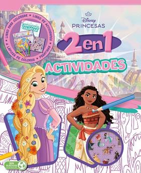 PRINCESAS : ACTIVIDADES 2 EN 1 | 9788410029286