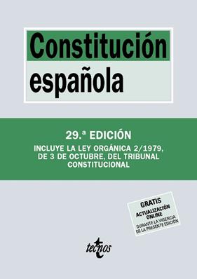 CONSTITUCIÓN ESPAÑOLA ( 29A EDICIÓ ) | 9788430993048 | EDITORIAL TECNOS