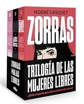 PACK : ZORRAS ; MALAS ; LIBRES | 9788413145556 | CASQUET, NOEMÍ