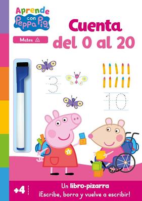 APRENDE CON PEPPA PIG : CUENTA DEL 0 AL 20 | 9788448866266