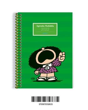 AGENDA 2022 MAFALDA FEMINISTA ANILLADA VERDE | 9789878358635 | QUINO