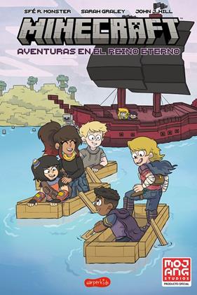 MINECRAFT OFICIAL : AVENTURAS EN EL REINO ETERNO (CÓMIC) | 9788418774836 | MONSTER, SFÉ R. ; GRALEY, SARAH ; HILL, JOHN J.