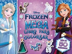 FROZEN : MEGALIBRO PARA COLOREAR  | 9788418939495