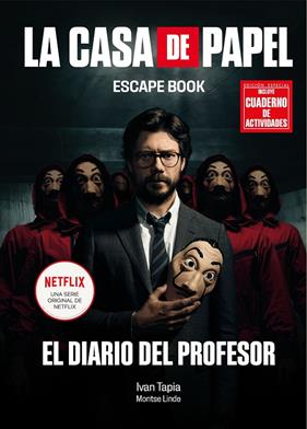ESCAPE BOOK : LA CASA DE PAPEL : EL DIARIO DE PROFESOR KIT  | 9788418260209 | TAPIA, IVAN