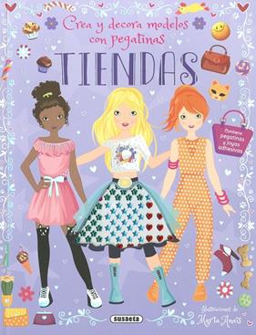 DE COMPRAS : CREA Y DECORA MODELOS CON PEGATINAS | 9788411967990 | ANAÏS, MARTA