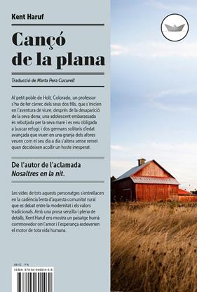 CANÇO DE LA PLANA | 9788494601484 | HARUF, KENT