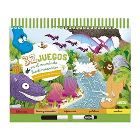32 JUEGOS EN EL MUNDO DE LOS DINOSAURIOS | 9782733876084