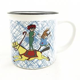 MUG : PIPPI CALZASLARGAS RATLLES BLAVES  | 8437020229111