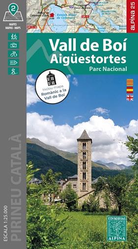 VALL DE BOÍ AIGUESTORTES :  PARC NACIONAL 1:25.000 | 9788470111730