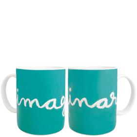 MUG : LAROOM IMAGINAR (TURQUESA) (13643) | 8431010136434 | LLENAS, ANNA