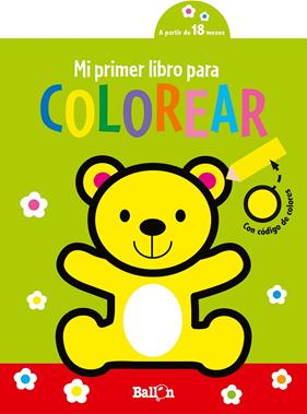 OSITO : MI PRIMER LIBRO PARA COLOREAR ( + 18 MESOS) | 9789403225319